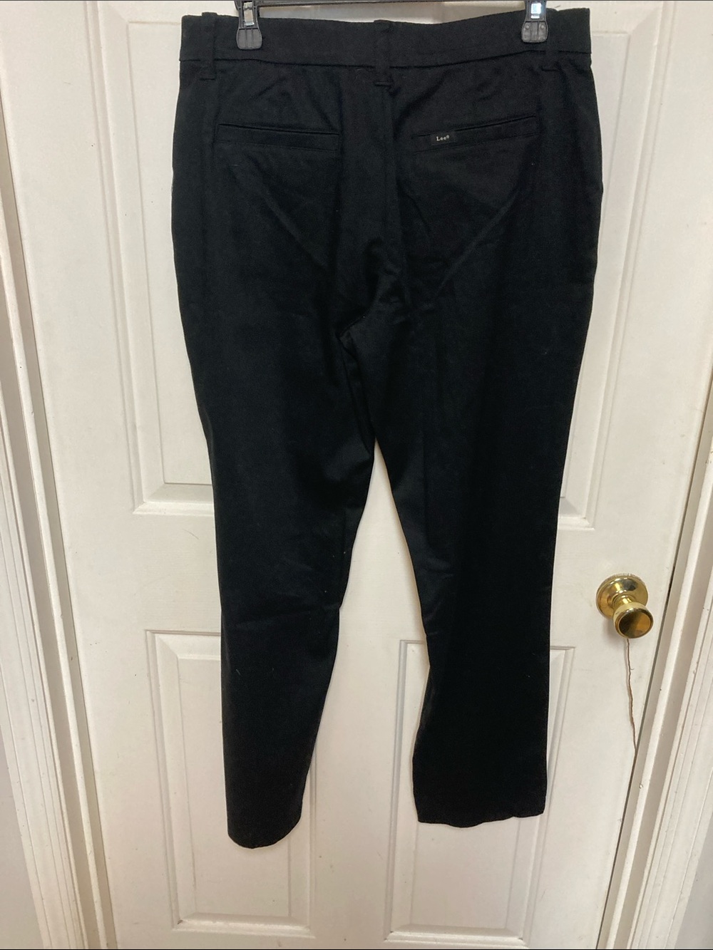 Lee Black Straight-Leg Women's Pants - Picture 9 of 10